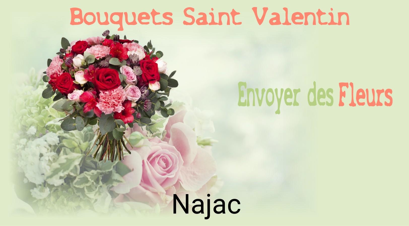 Roses de Saint-Valentin livrées à Najac